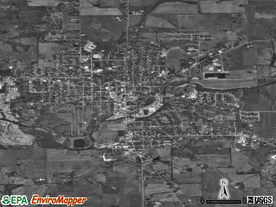 Salem satellite photo by USGS