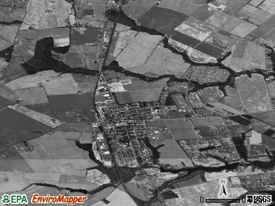 Middletown satellite photo by USGS
