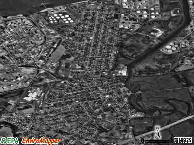 Paulsboro satellite photo by USGS