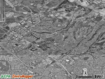 Lake Forest satellite photo by USGS