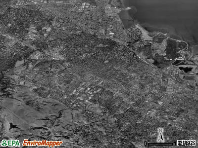 Palo Alto satellite photo by USGS