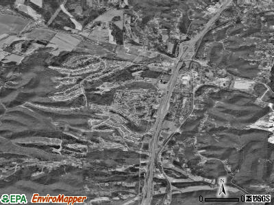 Barnhart satellite photo by USGS