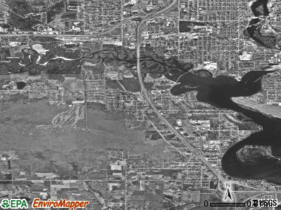 Rib Mountain satellite photo by USGS
