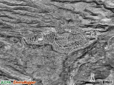 White Rock satellite photo by USGS