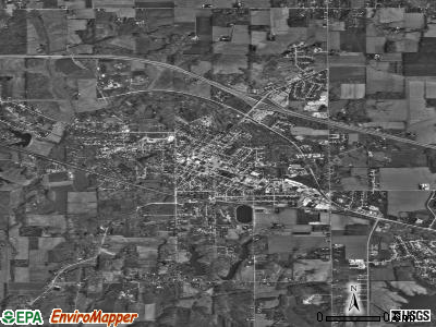 Batesville satellite photo by USGS
