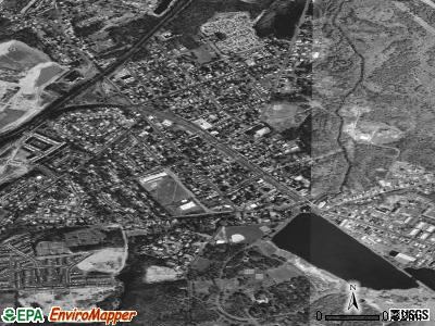 Nazareth satellite photo by USGS