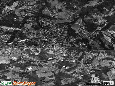 Fountain Inn satellite photo by USGS