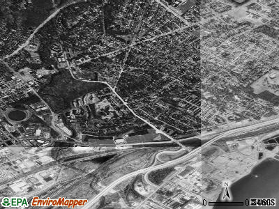 Edgemoor satellite photo by USGS