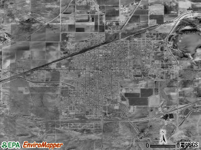 Tucumcari satellite photo by USGS