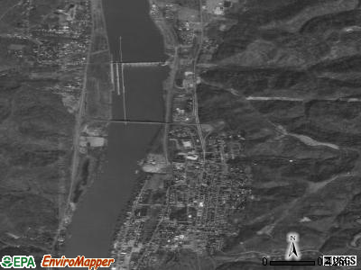 New Martinsville satellite photo by USGS