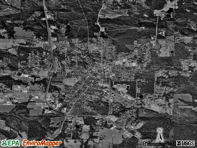 Barnesville satellite photo by USGS