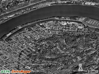 Dayton satellite photo by USGS