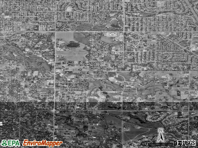 Cherry Hills Village satellite photo by USGS