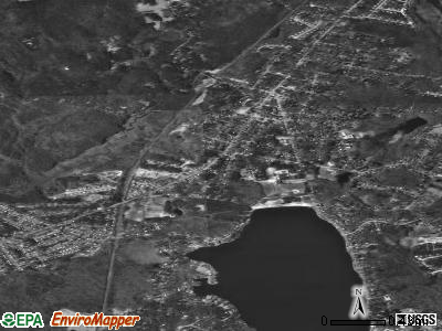 Sharon satellite photo by USGS