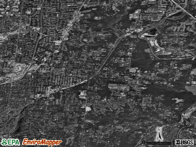 The Village of Indian Hill satellite photo by USGS