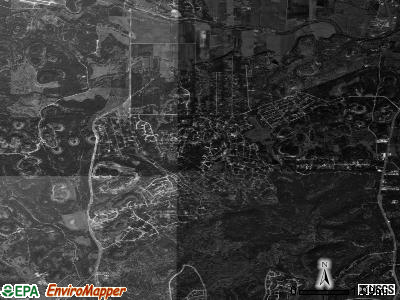 Timberwood Park satellite photo by USGS