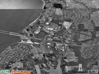 Stevensville satellite photo by USGS