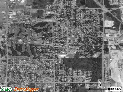 Fircrest satellite photo by USGS