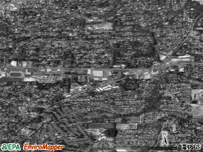 Raleigh Hills satellite photo by USGS