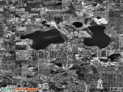 Lake Villa satellite photo by USGS