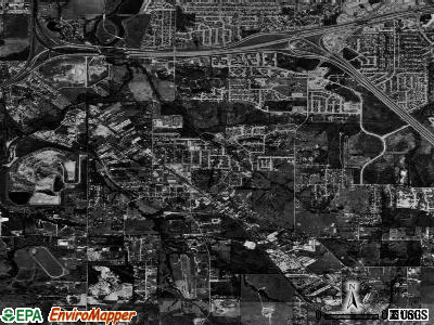 Kennedale satellite photo by USGS