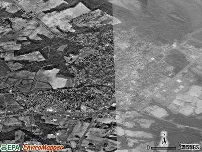 Redwood satellite photo by USGS