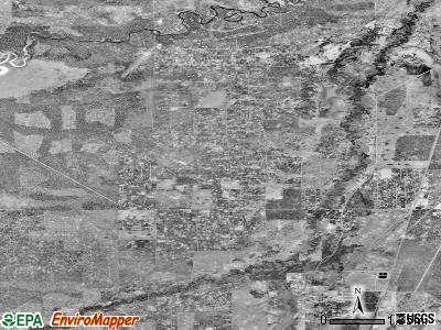 La Pine satellite photo by USGS