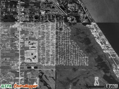 Indian River Estates satellite photo by USGS