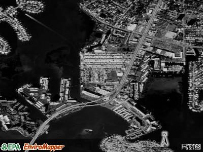 South Pasadena satellite photo by USGS