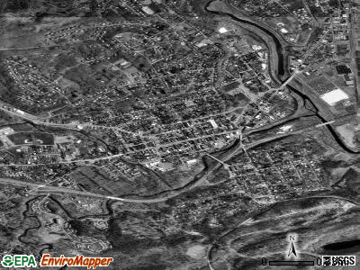 Stroudsburg satellite photo by