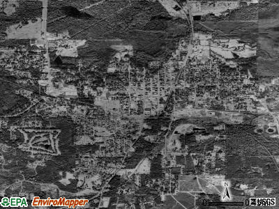 Winnfield satellite photo by USGS