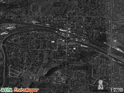 Fairport satellite photo by USGS