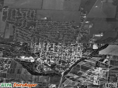 New Carlisle satellite photo by USGS