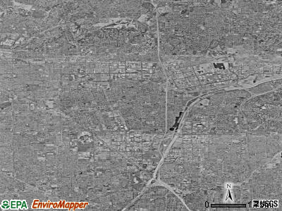 Anaheim satellite photo by USGS