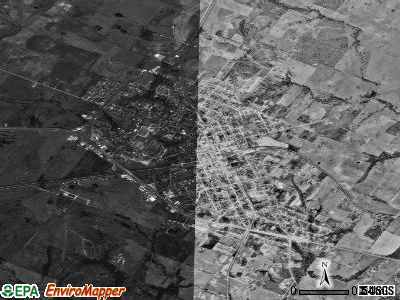 Elgin satellite photo by USGS