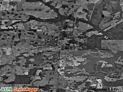 Blakely satellite photo by USGS