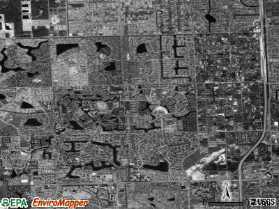 Kendale Lakes satellite photo by USGS