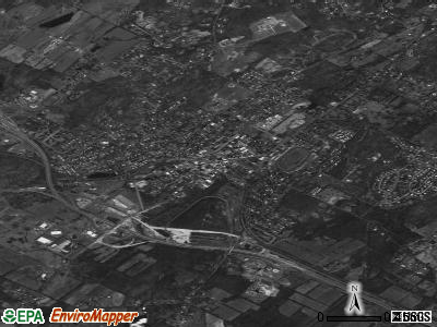 Goshen satellite photo by USGS