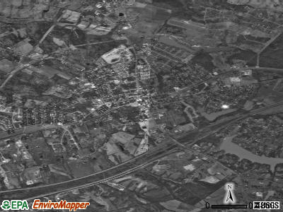 La Grange satellite photo by USGS