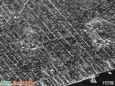 Grosse Pointe satellite photo by USGS
