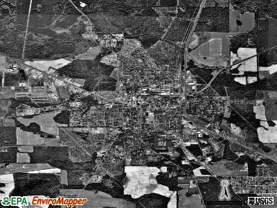 Camilla satellite photo by USGS