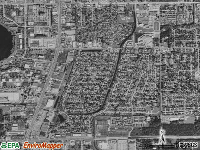 Rupert satellite photo by USGS