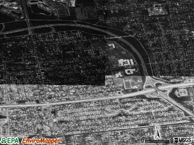 Islip Terrace satellite photo by USGS