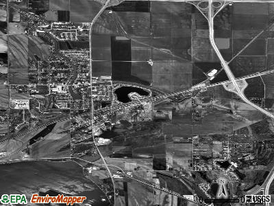Pontoon Beach satellite photo by USGS