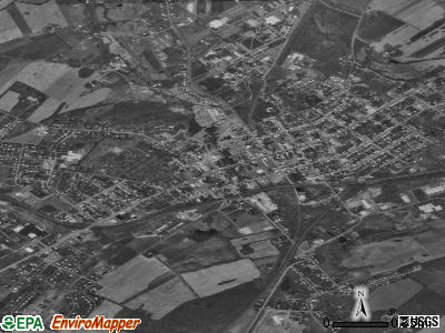 Shippensburg satellite photo by USGS