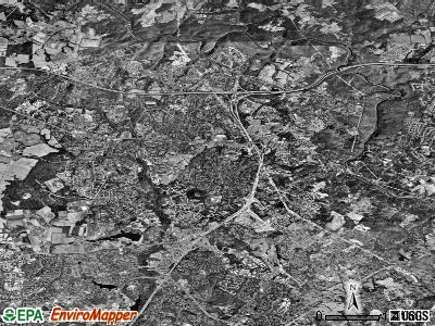 Ellicott City satellite photo by USGS