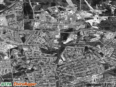 Goddard satellite photo by USGS