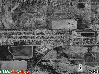 Rio Bravo satellite photo by USGS