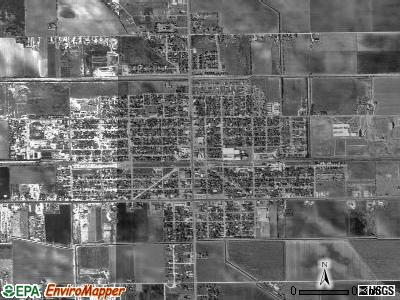Elsa satellite photo by USGS