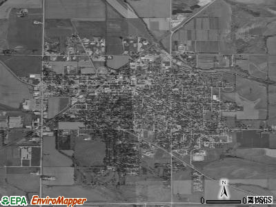Shenandoah satellite photo by USGS